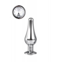 DT21823 Анальная пробка конической формы Dream Toys GLEAMING LOVE SILVER PLEASURE PLUG S