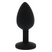 Анальная пробка ALL TIME FAVORITES SILICONE DIAMOND PLUG