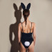 Анаальная пробка Upko Rabbit Fur Bunny Tail Small Butt Plug