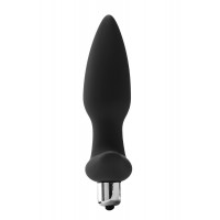 Анальна пробка Dreamtoys FantASSstic з віброкулею, чорна