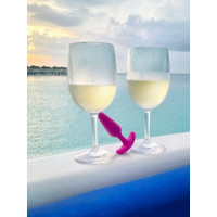 Анальная пробка с вибрацией XS Gplug Gvibe, розовая, 7 х 2 см