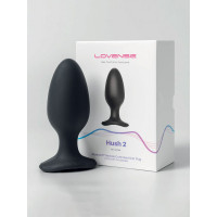 Анальная смарт пробка с вибрацией Lovense Hush 2 размер L