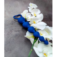 Анальний ланцюжок Loveshop Blue 18, 8х3, 2 см