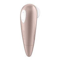 Безконтактний вібромасажер SATISFYER Number One, рожевий перламутр