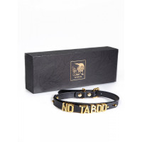 Чокер с надписью NO TABOO от UPKO