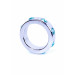 Эрекционное кольцо Boss Series Metal Cock Ring with Light Blue Diamonds Medium