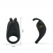 Ерекційне віброкільце Pretty Love Rabbit Vibrator з кліторальною стимуляцією, чорне