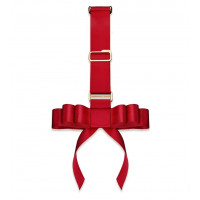 Фиксатор для рук на дверь UPKO в виде крепежного банта, красный