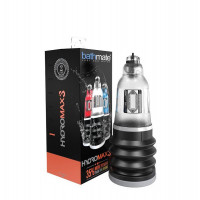 Гидропомпа для увеличения пениса Bathmate Hydromax 3 бело-черная