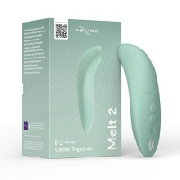 Кліторальний вакуумний смарт-стимулятор We-Vibe Melt 2 м'ятний