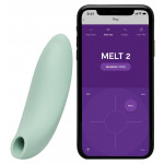 Клиторальный вакуумный смарт-стимулятор We-Vibe Melt 2 мятный