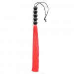 Кнут красный, ручка из шариков FLOGGER, 45 см
