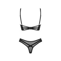 Комплект Obsessive Roxelia, черный, XS/S
