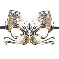 Маска металева EasyToys Metal Mask Gold золота