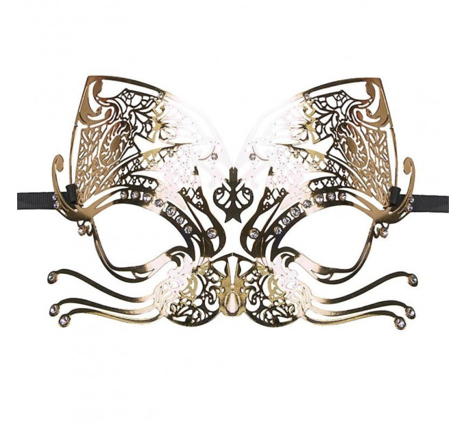 Маска металлическая EasyToys Metal Mask Gold золотая