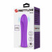 Мини-вибратор PRETTY LOVE Alfreda 12 режимов, фиолетовый, 10.2 х 2.6 см