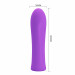 Мини-вибратор PRETTY LOVE Alfreda 12 режимов, фиолетовый, 10.2 х 2.6 см
