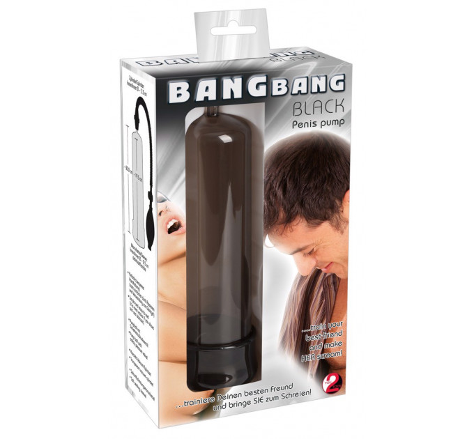 Помпа вакуумная You2Toys Bang Bang Penis Pump черная