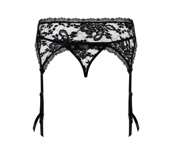 Пояс со стрингами Obsessive Catia Garter belt S/M