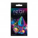 Радужная анальная пробка Rear Assets Rainbow Butt Plug S