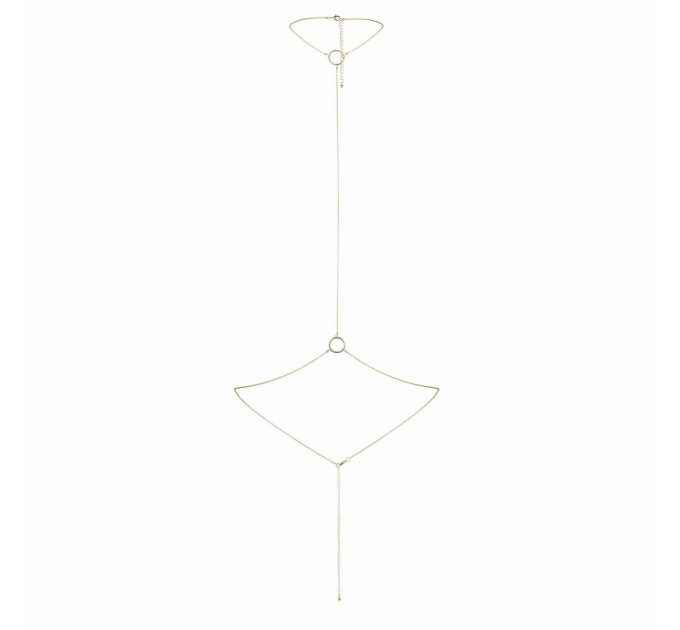 Ланцюжок на шию та пояс Bijoux Indiscrets Magnifique I Body Chain - sILVER, прикраса на тіло