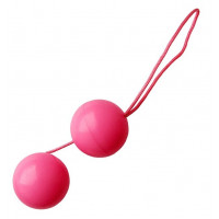 Вагинальные шарики Erowoman-Eroman розовые, 3.5 см