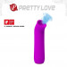 Вакуумний стимулятор PRETTY LOVE FORD фіолетовий, 11.6 х 2.7 см