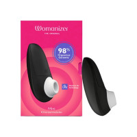 Вакуумный мини-стимулятор клитора Womanizer Mini 2, черный
