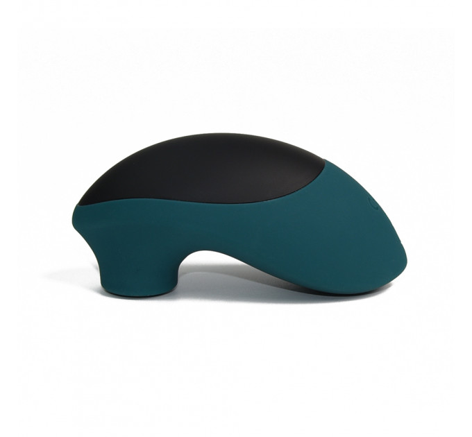 Вакуумний стимулятор для клітора Sweet Em, чорно-зелений