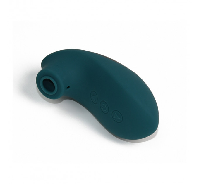 Вакуумний стимулятор для клітора Sweet Em, чорно-зелений