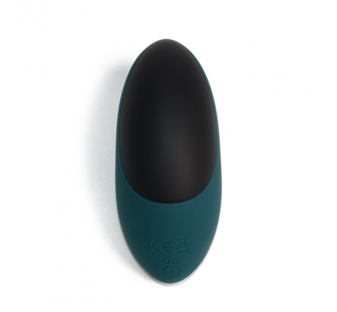 Вакуумний стимулятор для клітора Sweet Em, чорно-зелений