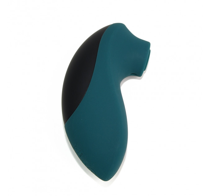 Вакуумний стимулятор для клітора Sweet Em, чорно-зелений