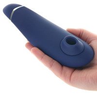Безконтактний вакуумний кліторальний стимулятор Womanizer Premium 2 синій