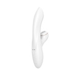 Вакуумний вібромасажер кролик Satisfyer Pro G-Spot, білий