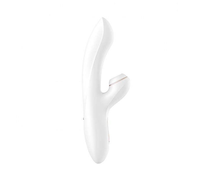 Вакуумний вібромасажер кролик Satisfyer Pro G-Spot, білий