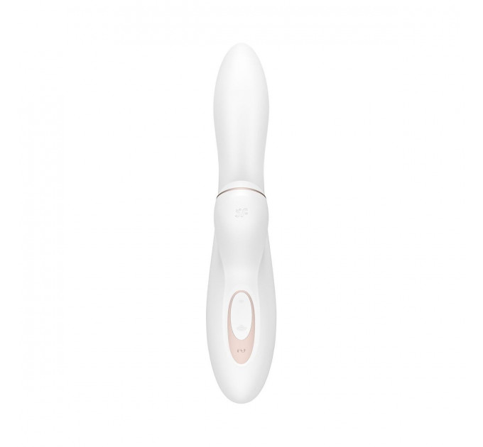 Вакуумний вібромасажер кролик Satisfyer Pro G-Spot, білий