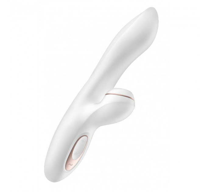 Вакуумный вибромассажер кролик Satisfyer Pro G-Spot, белый