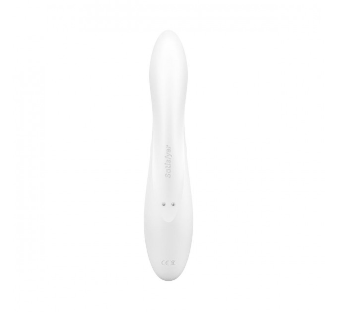 Вакуумний вібромасажер кролик Satisfyer Pro G-Spot, білий