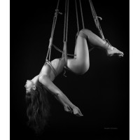 Мотузка для бондажу Star Night фіолетова, One Size