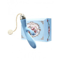 Вибромассажер - кролик с функцией управления со смартфона ZALO Rosalie, Royal Blue