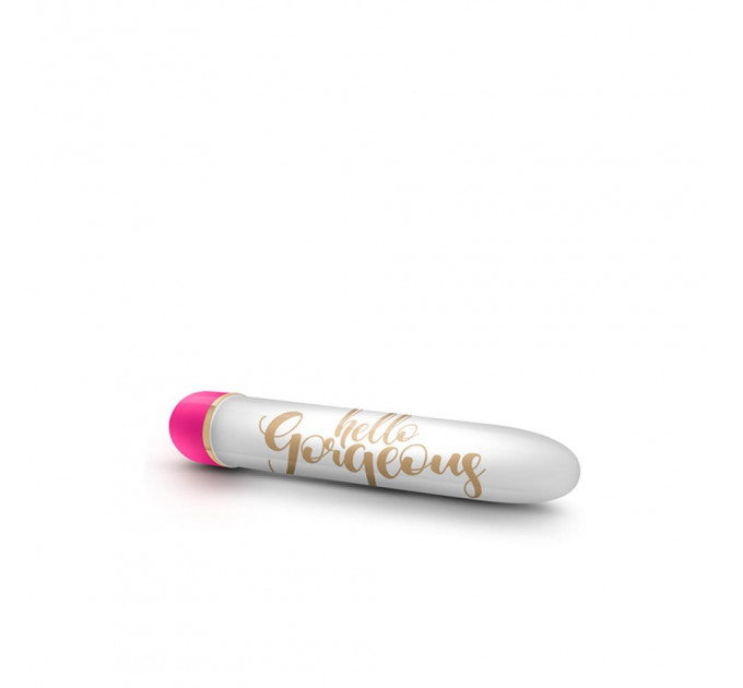 Вибратор Дамский пальчик Blush The Collection Hello Gorgeous бело-розовый