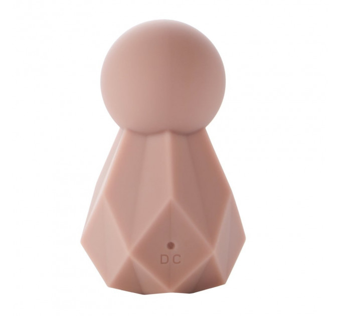 Вибратор для клитора в виде кристалла Sweet Em Velvet Lure, 10 режимов вибрации, розовый