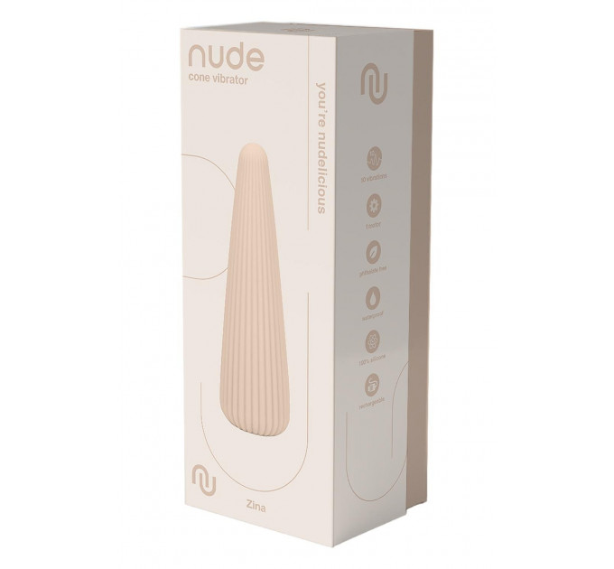 Вибратор для тренировки мышц Кегеля Dream Toys Nude Zina дорожный размер нюдовый