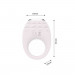 Вибрационное эрекционное кольцо Every Night Toys с подсветкой, белое