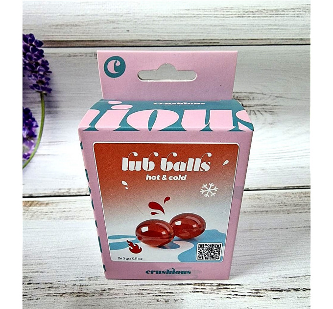 Взрывные возбуждающие шарики с эффектом холода и тепла Balls lub Hot&cold
