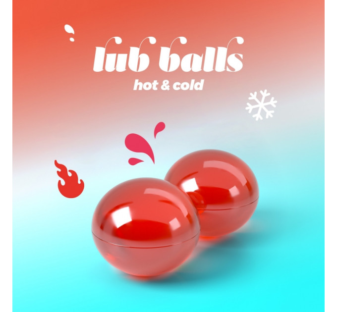 Взрывные возбуждающие шарики с эффектом холода и тепла Balls lub Hot&cold