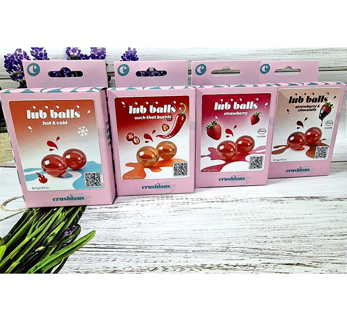 Взрывные возбуждающие шарики с эффектом холода и тепла Balls lub Hot&cold