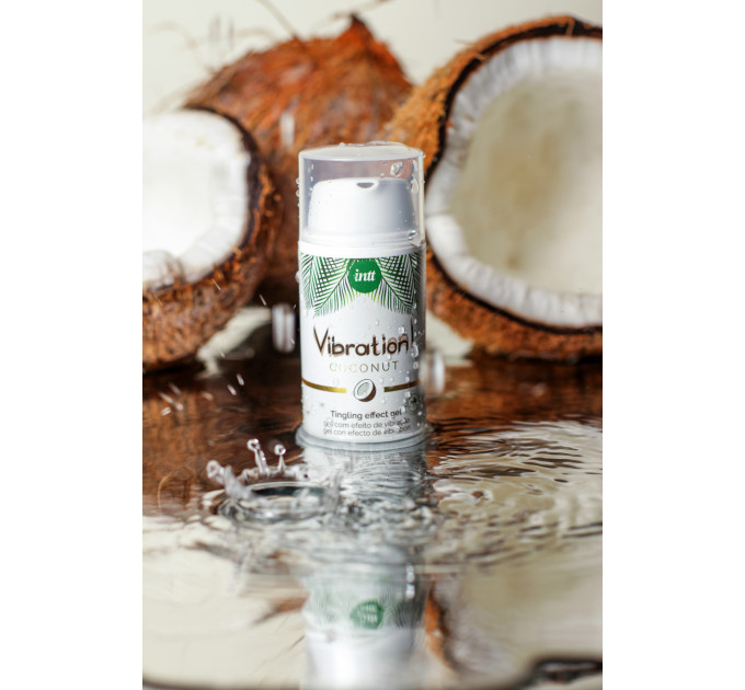 Жидкий вибратор Intt Vibration Coconut NEW 100% Vegan 15 мл