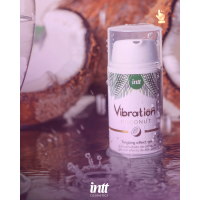 Жидкий вибратор Intt Vibration Coconut NEW 100% Vegan 15 мл