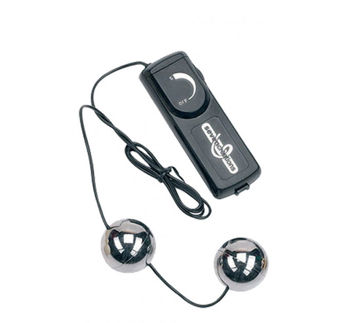 Вагинальные шарики Vibrating Balls, SILVER